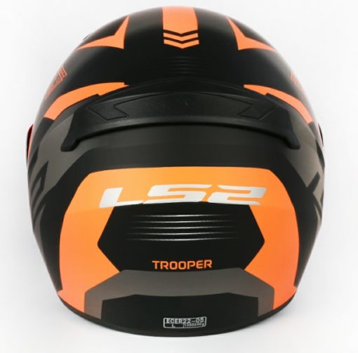 352 trooper matt black orange 1