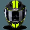 AIROH Movement S Faster Gloss Yellow Full Face Helmet front
