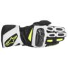 Alpinestars SP 2 Black White Fluorescent Yellow Riding Gloves