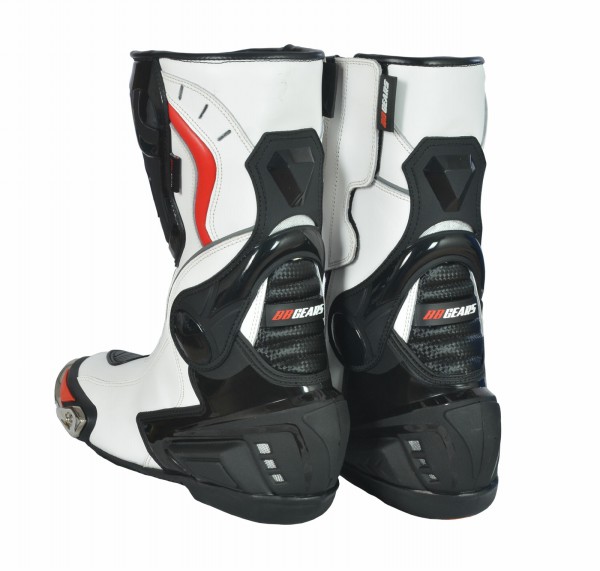 BBG long white Riding Boots Custom Elements