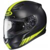 HJC CL 17 Streamline MC3HF Matt Black Fluorescent Yellow Full Face Helmet 1