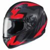 HJC CS 15 Treague MC1SF Matt Black Grey Red Full Face Helmet 1