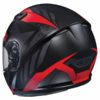 HJC CS 15 Treague MC1SF Matt Black Grey Red Full Face Helmet 3