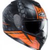 HJC IS 17 Enver MC6HSF Matt Black Orange Full Face Helmet
