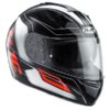 HJC TR 1 Skyride MC1 Matt Black Grey Orange Full Face Helmet 1