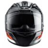 HJC TR 1 Skyride MC1 Matt Black Grey Orange Full Face Helmet 3