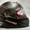 LS2 FF 302 Solid Matt Black Full Face Helmet 3