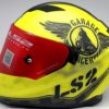 LS2 FF 320 Garage Matt Fluorescent Yellow Full Face Helmet 2