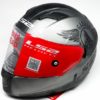 LS2 FF 320 Garage Matt Grey Black Full Face Helmet 2