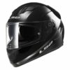 LS2 FF 320 Solid Matt Black Full Face Helmet 1