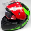 LS2 FF 320 Stinger Matt Black Green Full Face Helmet 1