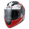 LS2 FF 320 Superstar Matt Red White Black Full Face Helmet 1