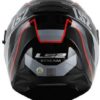 LS2 FF 320 Vantage Matt Black Red Full Face Helmet 2