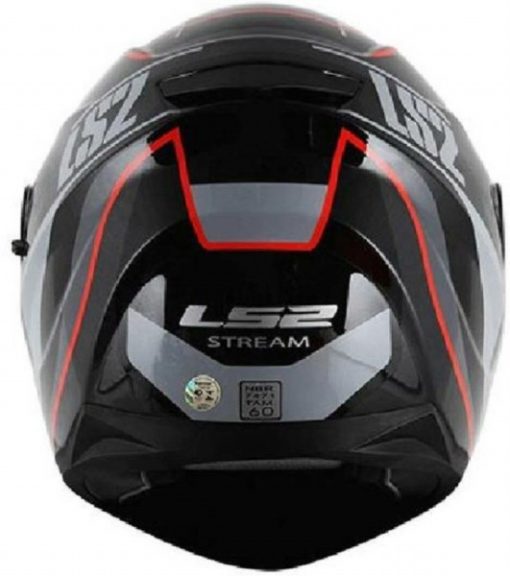 LS2 FF 320 Vantage Matt Black Red Full Face Helmet 2