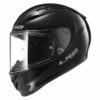 LS2 FF 323 Arrow R Solid Gloss Black Full Face Helmet 1