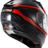 LS2 FF 323 Rush Matt black Red Full Face Helmet 1
