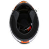 LS2 FF 352 Atmos Gloss White Orange Full Face Helmet 4