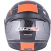 LS2 FF 352 Atmos Matt Black Orange Full Face Helmet 3