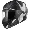 LS2 FF 352 Brilliant Matt Black Titanium Full Face Helmet 2