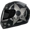 LS2 FF 352 Combat Matt Black Full Face Helmet 1