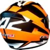 LS2 FF 352 Dyno Matt Black Orange Full Face Helmet 2