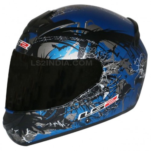 LS2 FF 352 Phobia Matt Blue Full Face Helmet