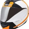 LS2 FF 352 Sprint Matt Black Orange Full Face Helmet