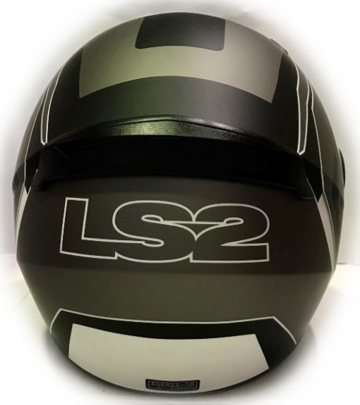 LS2 FF 352 Sprint Matt Black White Grey Full Face Helmet 5