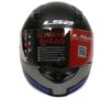 LS2 FF 391 Piston Matt Black Blue Full Face Helmet 2