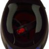 LS2 FF 391 Roller Matt Black Blue Full Face Helmet 4