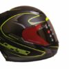 LS2 FF 391 Roller Matt Black Fluorescent Yellow Full Face Helmet 2