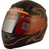 LS2 FF 391 Roller Matt Black Neon Orange Full Face Helmet 1