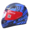 LS2 FF 391 Tokyo Matt Black Blue Full Face Helmet