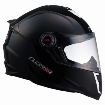 LS2 FF 392 Solid Matt Black Full Face Helmet 1