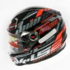 LS2 FF 396 Tron Gloss Black Red Full Face Helmet