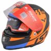 LS2 FF 397 Podium Matt Orange Full Face Helmet