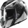 LS2 FF 397 Vector Matt White Black Silver Full Face Helmet