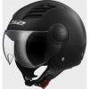 LS2 OF 562 Solid Matt Black Open Face helmet