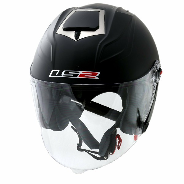 LS2 OF578 Matt Black Open Face Helmet