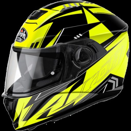 airoh storm battle gloss helmet yellow 800x800