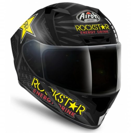 airoh valor rockstar helmet black white 3 800x800