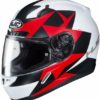 HJC CL 17 Ragua MC1SF Matt White Black Red Full Face Helmet