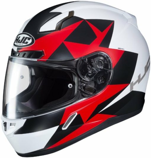 HJC CL 17 Ragua MC1SF Matt White Black Red Full Face Helmet