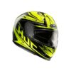 HJC FG ST Crucial MC4H Matt Black Fluorescent Yellow Full Face Helmet