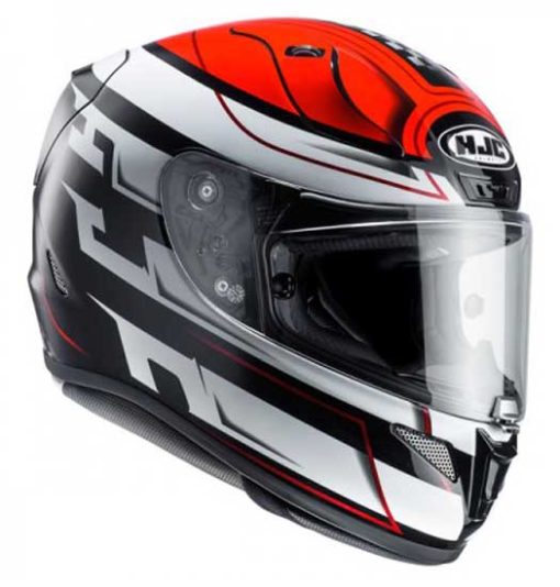 HJC RPHA 11 Skyrym MC1 Black White Red Full Face Helmet