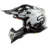 LS2 MX470 Subverter Intruder Matt Black White Full Face Helmet