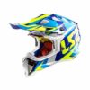 LS2 MX470 Subverter Nimble Matt White Blue H V Yellow Full Face Helmet