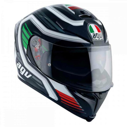 Agv K 5 S Firerace Gloss Black Italy Multi Plk Full Face Helmet 1