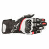 Alpinestars Sp 2 V2 Leather Black White Red Gloves 1