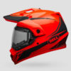 Bell Mx 9 Adventure Mips Torch Gloss Fluorescent Orange Motocross Helmet 2